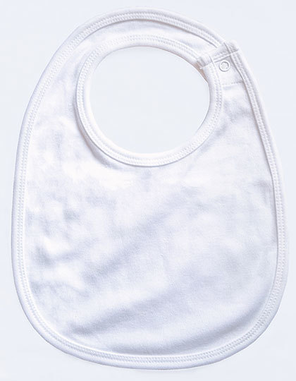 Babybugz - Single Layer Bib - White