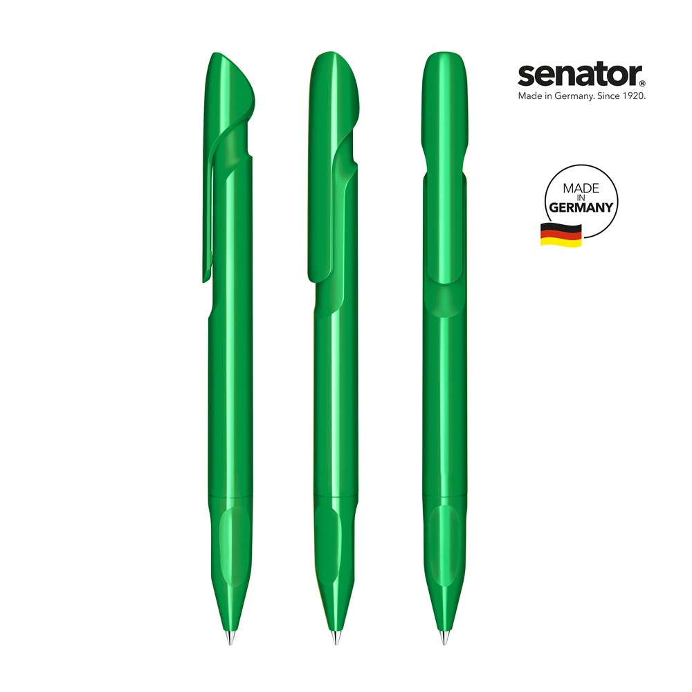 senator® Evoxx Polished Recycled Druckkugelschreiber - dunkelgrün