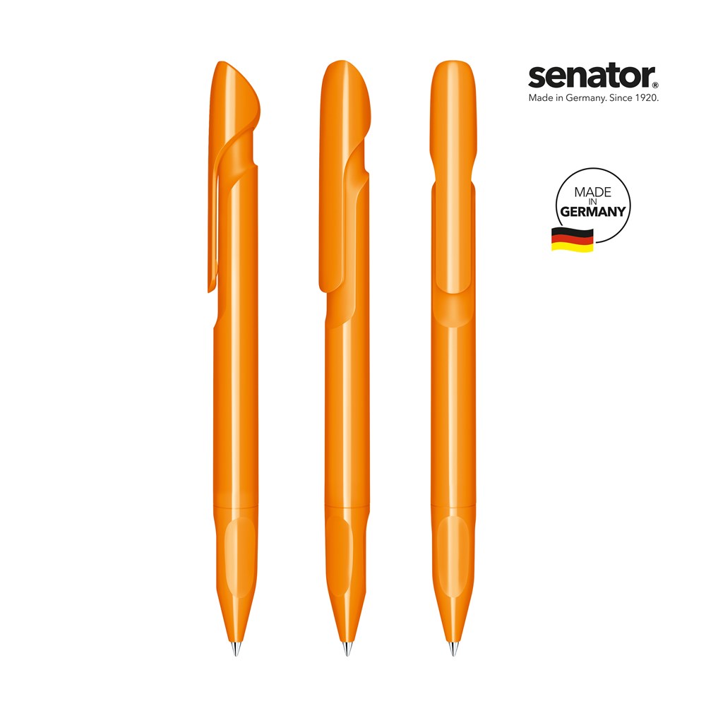 senator® Evoxx Polished Recycled Druckkugelschreiber - orange 151