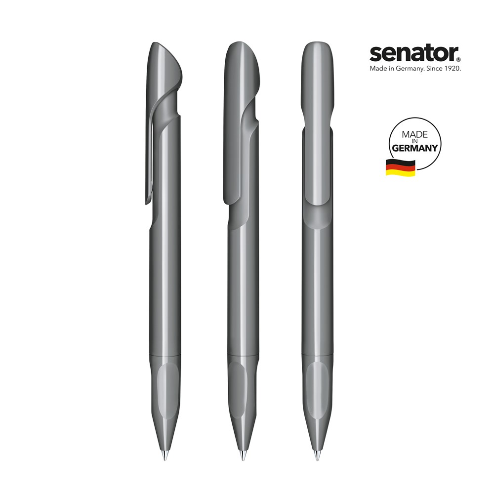 senator® Evoxx Polished Recycled Druckkugelschreiber - cool gray 9