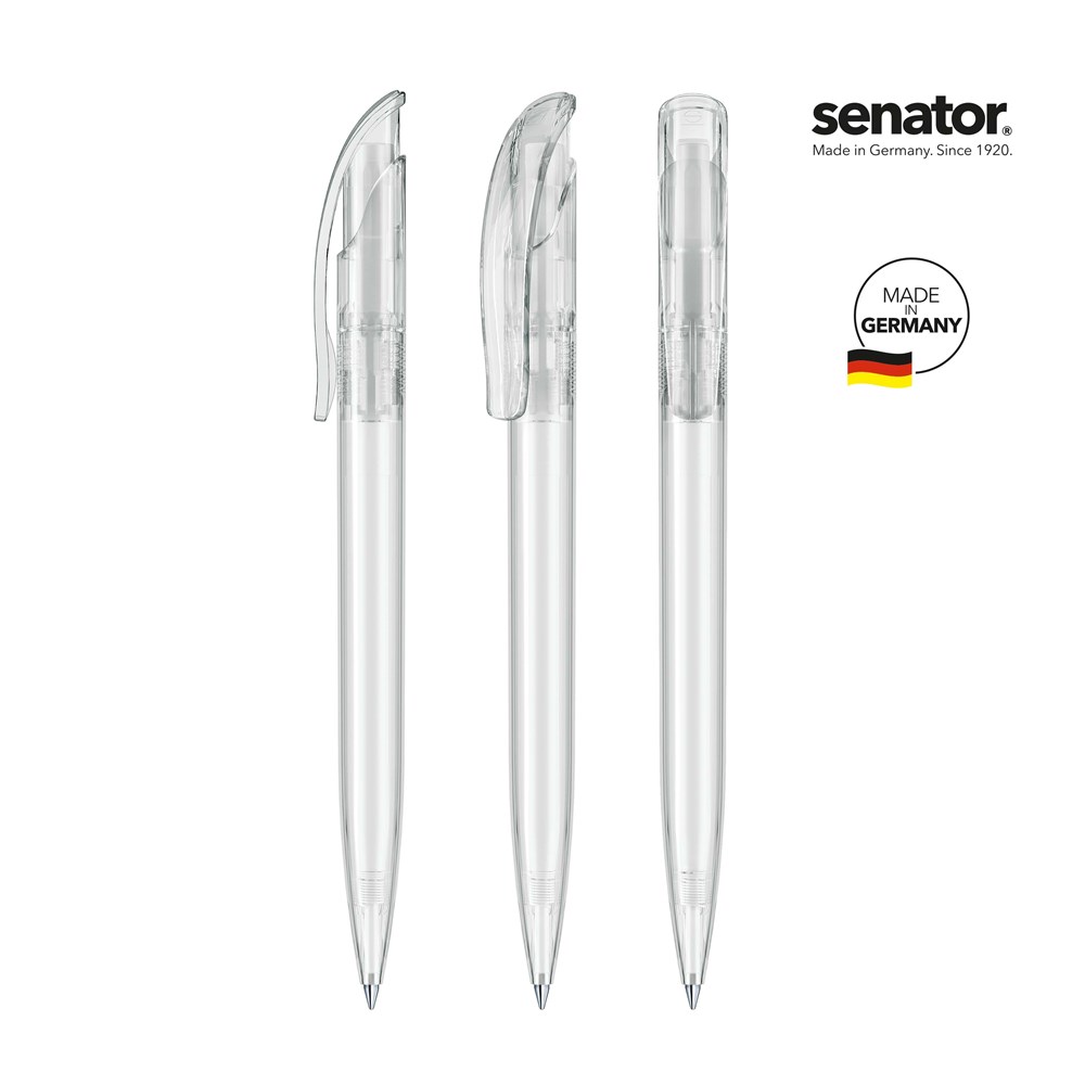 senator® Challenger Clear  Druckkugelschreiber - Clear